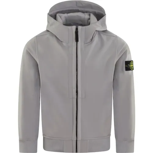 Kinder Leichter Mantel , unisex, Größe: 152 CM - Stone Island - Modalova