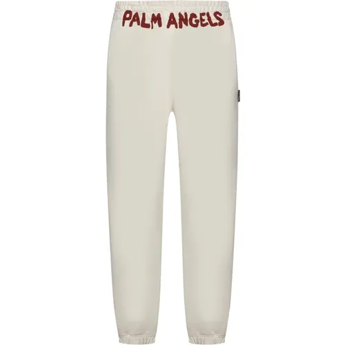 Logo Sweatpants Seasonal Style Trousers , male, Sizes: XL, M, L - Palm Angels - Modalova