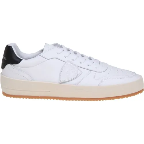 Leather Low Top Sneakers , male, Sizes: 10 UK - Philippe Model - Modalova