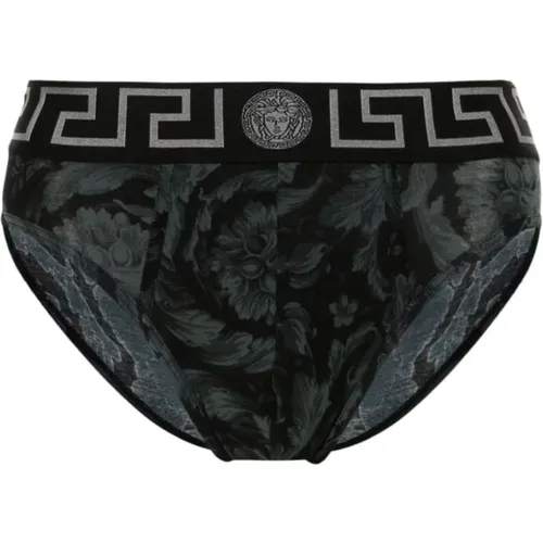 Greca Border Underwear , male, Sizes: L - Versace - Modalova