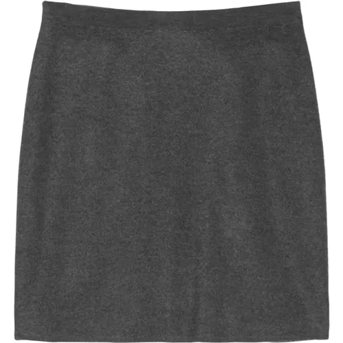 Woll-Minirock geformt , Damen, Größe: 2XL - Marc O'Polo - Modalova