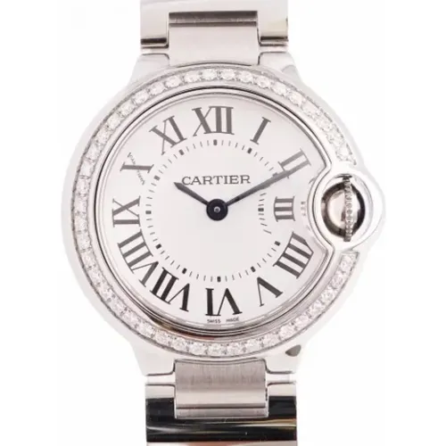 Pre-owned Glass watches , female, Sizes: ONE SIZE - Cartier Vintage - Modalova