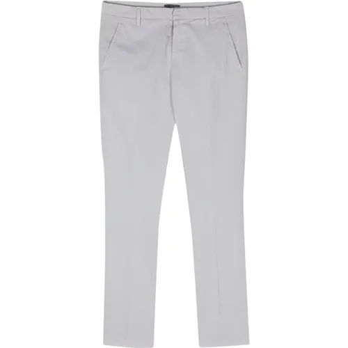 Grey Trousers , male, Sizes: W34, W32, W36, W31, W38 - Dondup - Modalova