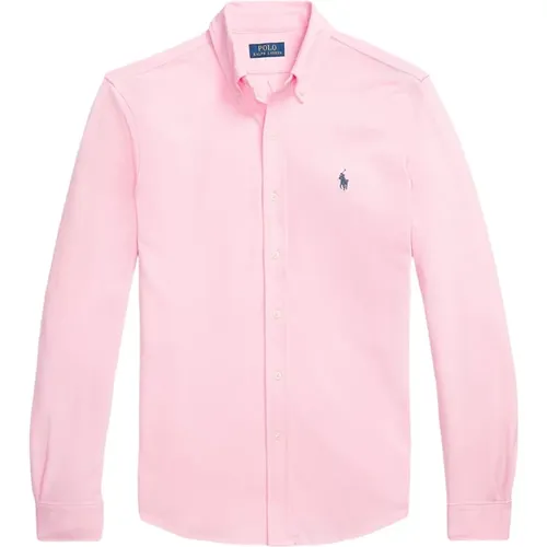 Ultra-Lightweight Piqué Shirt , male, Sizes: L, M - Polo Ralph Lauren - Modalova