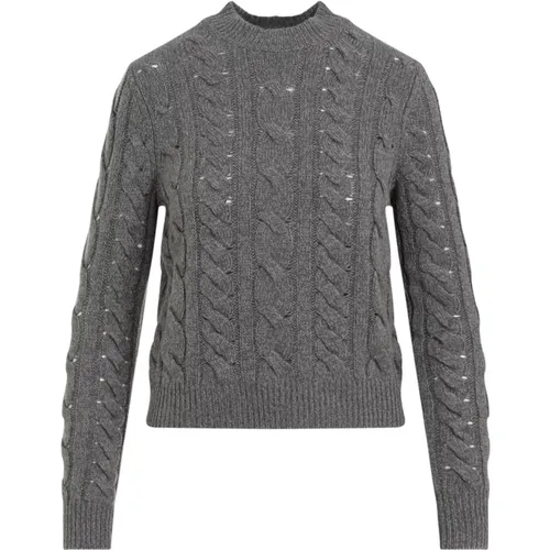 Dark Grey Multi Anthea Sweater , female, Sizes: S, M, XS - Gabriela Hearst - Modalova