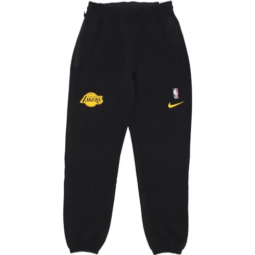 NBA Dri-Fit Spotlight Hose Schwarz/Gelb , Herren, Größe: M - Nike - Modalova