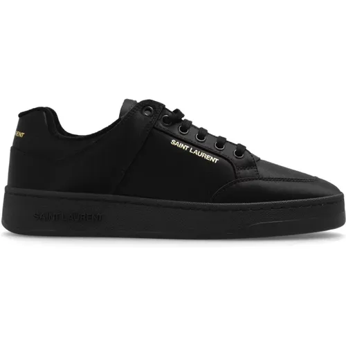 ‘Sl51 Low’ satin sneakers , female, Sizes: 6 UK - Saint Laurent - Modalova