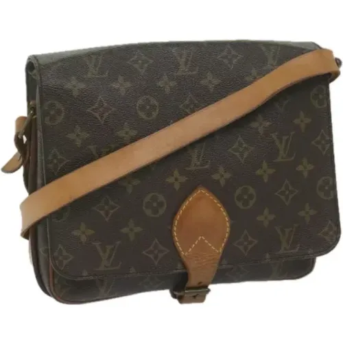 Pre-owned Canvas shoulder-bags , female, Sizes: ONE SIZE - Louis Vuitton Vintage - Modalova