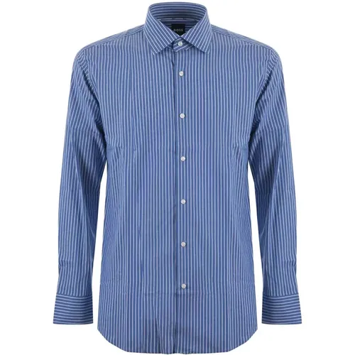 Casual Shirts , male, Sizes: L, XL, 2XL, 3XL - Hugo Boss - Modalova