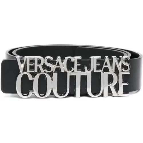 Schwarze Gürtel - Stilvoll und Trendy - Versace Jeans Couture - Modalova