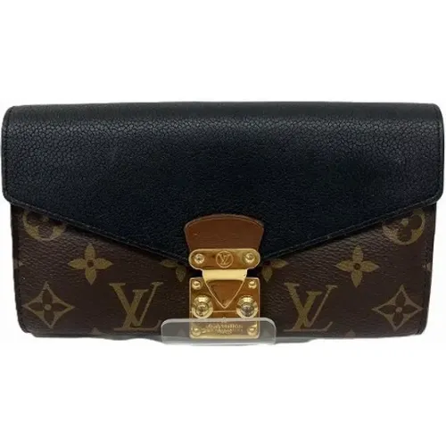 Pre-owned Canvas wallets , female, Sizes: ONE SIZE - Louis Vuitton Vintage - Modalova