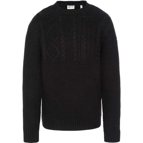 Round-Neck Strickwaren , Herren, Größe: 2XL - Schott NYC - Modalova