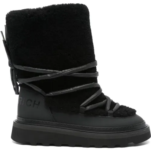 Shearling Mid-Calf Boots , female, Sizes: 3 UK, 6 UK, 5 1/2 UK, 4 UK - Woolrich - Modalova