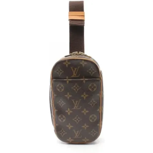 Pre-owned Canvas shoulder-bags , female, Sizes: ONE SIZE - Louis Vuitton Vintage - Modalova