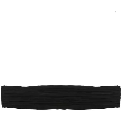 Textured Finish Plissé Belt , female, Sizes: ONE SIZE - Forte Forte - Modalova