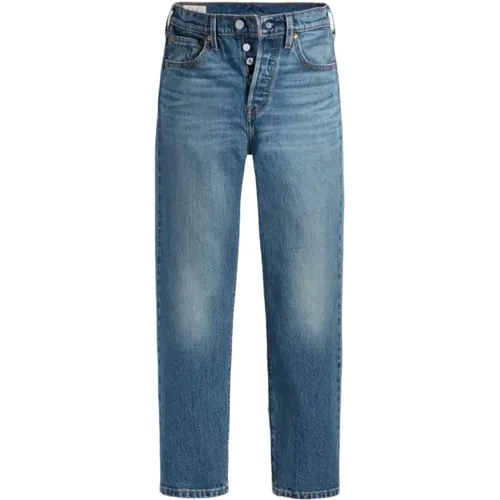 Levi's , Vintage-inspired Cropped Denim Jeans , female, Sizes: W26 L26 - Levis - Modalova