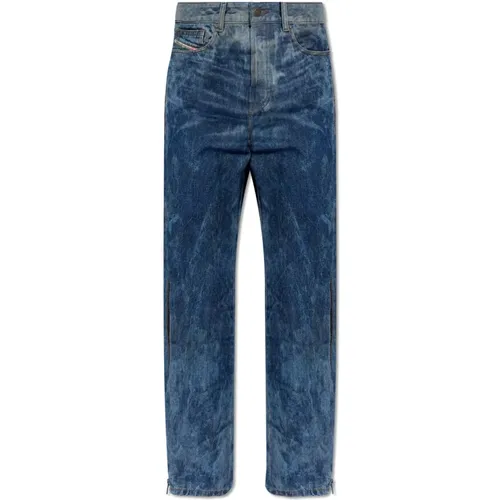 D-Rise-Zip-Fse jeans , Herren, Größe: W30 - Diesel - Modalova