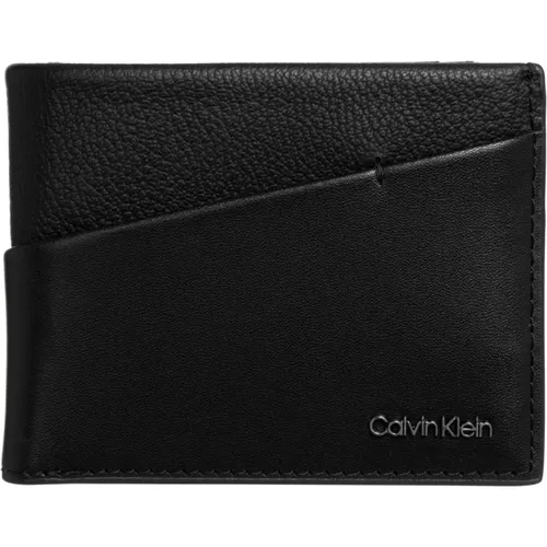 Leather Wallet , male, Sizes: ONE SIZE - Calvin Klein - Modalova