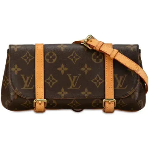 Pre-owned Canvas crossbody-bags , female, Sizes: ONE SIZE - Louis Vuitton Vintage - Modalova