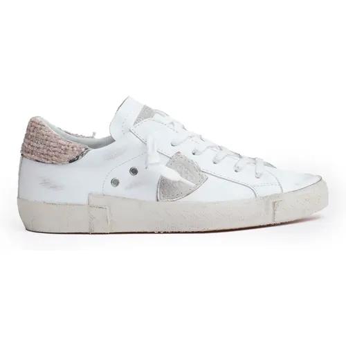 Weiße Sneakers Paris Aw24 , Damen, Größe: 38 EU - Philippe Model - Modalova