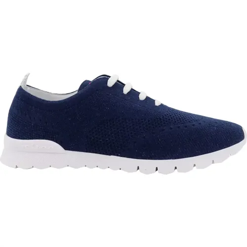 Knit Sneakers Lace-up Rubber Sole , male, Sizes: 9 UK, 8 UK, 10 UK, 6 UK, 7 UK, 8 1/2 UK - Kiton - Modalova