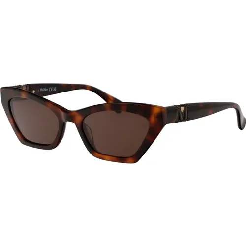 Stylische Emme13 Sonnenbrille für den Sommer , Damen, Größe: 52 MM - Max Mara - Modalova