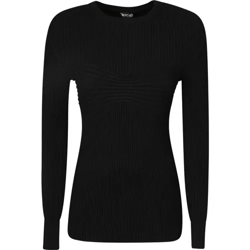 Ribbed Crew Neck Sweater , female, Sizes: S, M - Tom Ford - Modalova