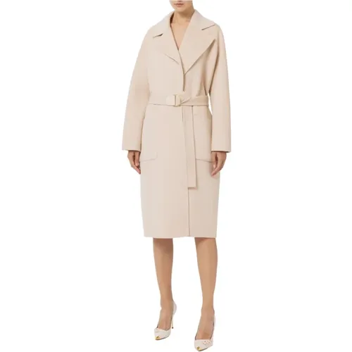 Midi Coat , female, Sizes: S - Elisabetta Franchi - Modalova