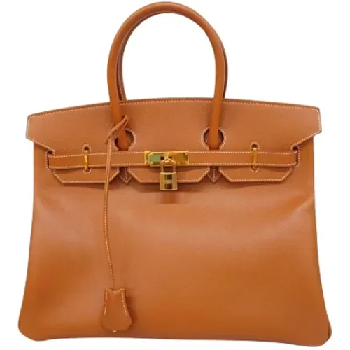 Pre-owned Leather handbags , female, Sizes: ONE SIZE - Hermès Vintage - Modalova