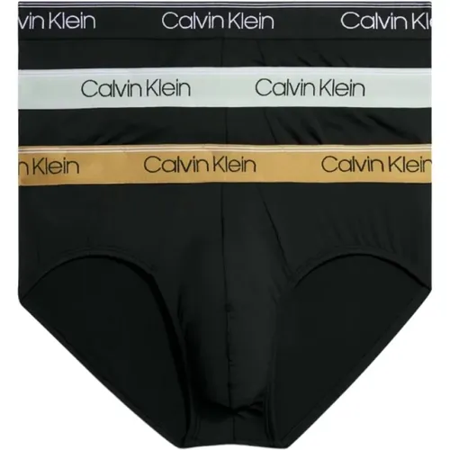 Smooth Microfiber Second Skin Underwear , male, Sizes: M, S, 2XL - Calvin Klein - Modalova