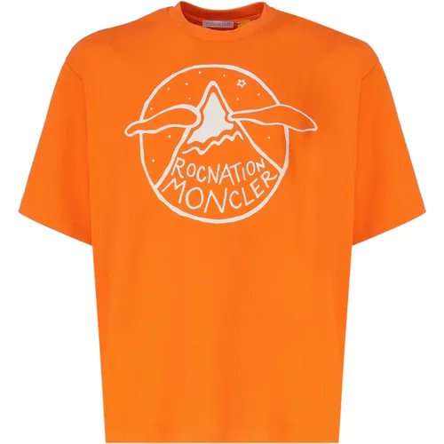 Genius T-shirts and Polos , male, Sizes: M, L - Moncler - Modalova