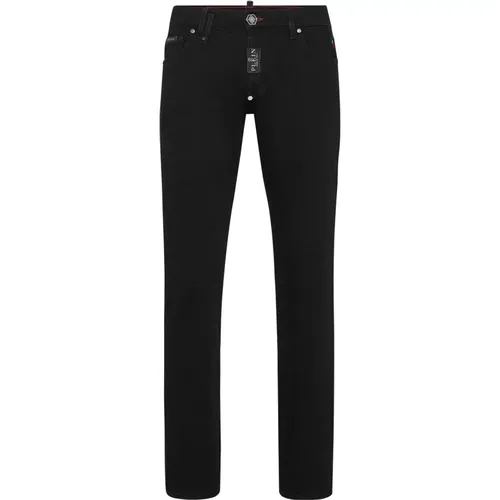 Slim-fit Jeans , Herren, Größe: W31 - Philipp Plein - Modalova