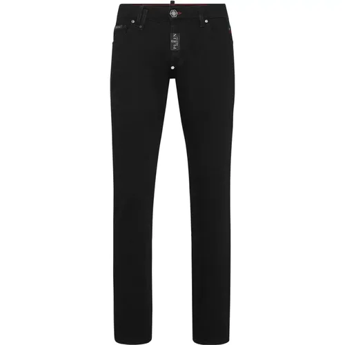 Slim-fit Jeans , Herren, Größe: W30 - Philipp Plein - Modalova