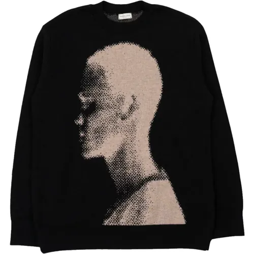 Schwarzer Moses Pullover - Dries Van Noten - Modalova