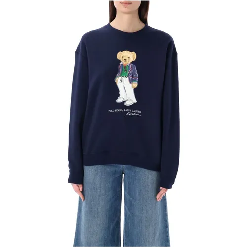 Bear Sweatshirt , female, Sizes: S - Ralph Lauren - Modalova
