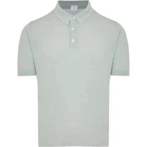 Baumwollstrick Poloshirt , Herren, Größe: XL - Eleventy - Modalova