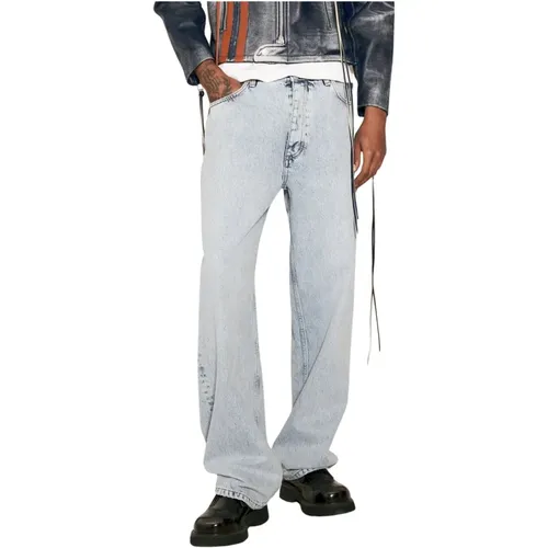 Jeans mit Waschung und Distressed-Details , Herren, Größe: W32 - Eytys - Modalova