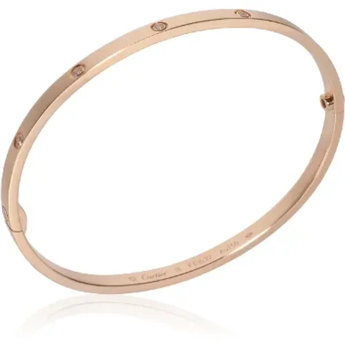 Pre-owned Rose Gold bracelets , female, Sizes: ONE SIZE - Cartier Vintage - Modalova