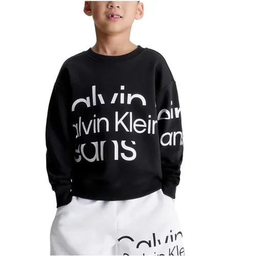 Aufgeblasenes Logo Sweatshirt - Calvin Klein - Modalova