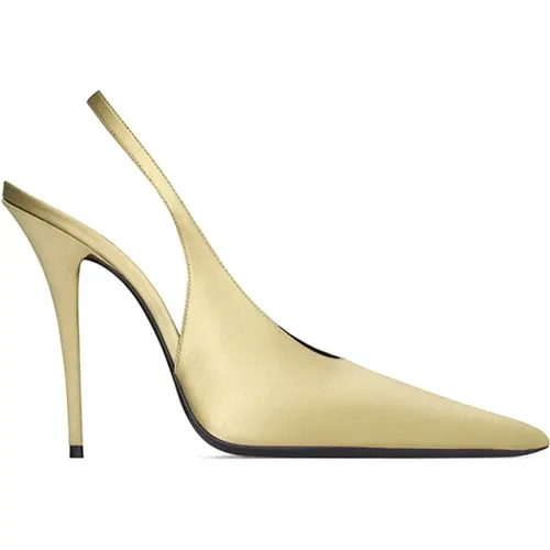 Elegant Slingback Pumps - Saint Laurent - Modalova