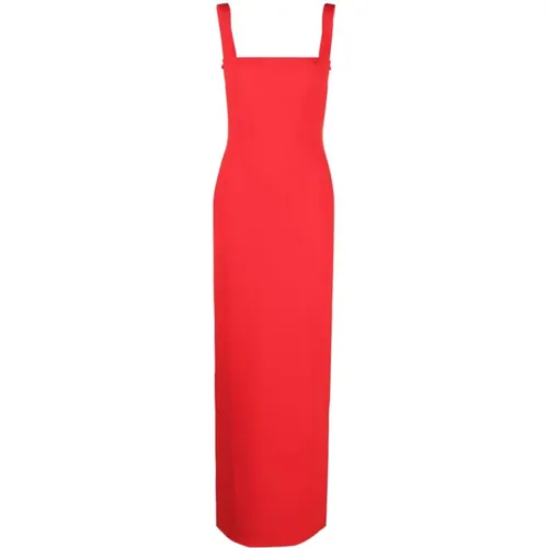 Crepe Dress Harness Style , female, Sizes: M, S, 2XS, XS - Solace London - Modalova