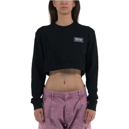 Cotton Crewneck Sweatshirt , female, Sizes: M, S - Moschino - Modalova