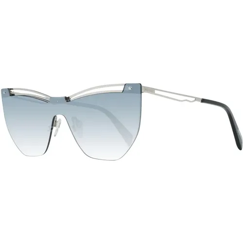 Silberne Damen Sonnenbrille Mono Linse - Just Cavalli - Modalova