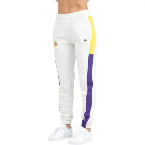 NBA Colour Block LA Lakers Hose - new era - Modalova