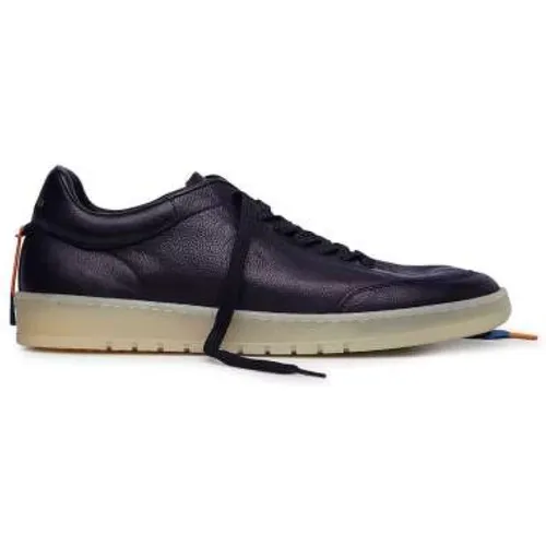 Guga Sneakers Navy Premium Leather , male, Sizes: 8 UK, 6 UK, 9 UK - Barracuda - Modalova
