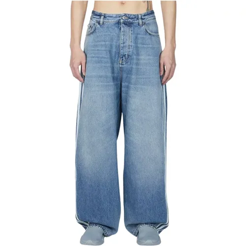 Loose-fit Denim Baggy Jeans - Balenciaga - Modalova