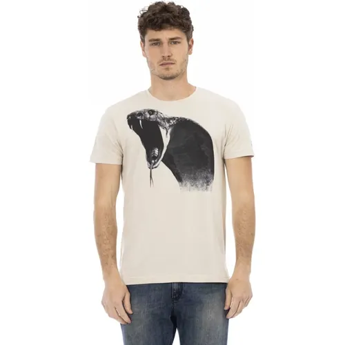 T-Shirts , Herren, Größe: L - Trussardi - Modalova