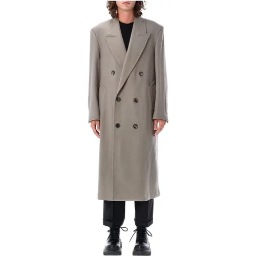 Doublebreast Coat - Classic Style , male, Sizes: M - Ami Paris - Modalova