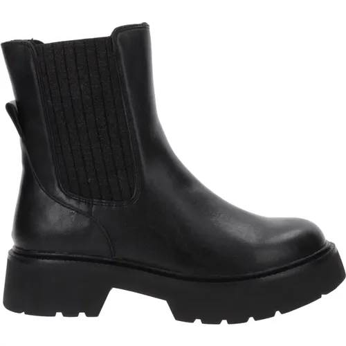 Women Faux Leather Ankle Boots , female, Sizes: 8 UK, 5 UK, 4 UK, 6 UK, 7 UK - marco tozzi - Modalova