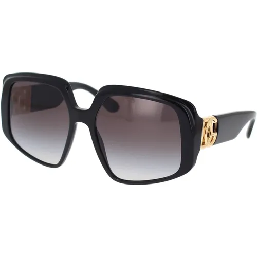 Sensual Sunglasses with Metal Details , unisex, Sizes: 58 MM - Dolce & Gabbana - Modalova